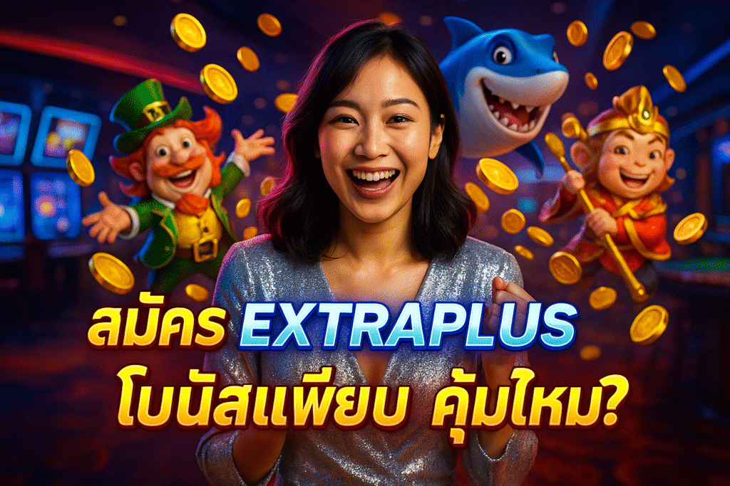 สมัคร EXTRAPLUS โบนัสเพียบ คุ้มไหม?