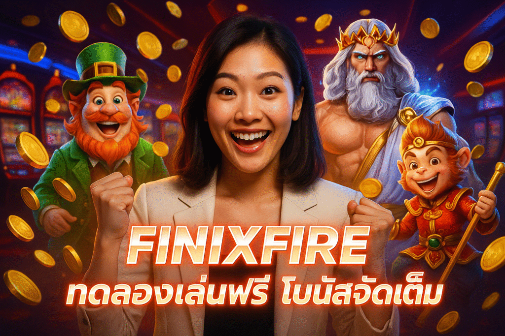 FINIXFIRE ทดลองเล่นฟรี โบนัสจัดเต็ม