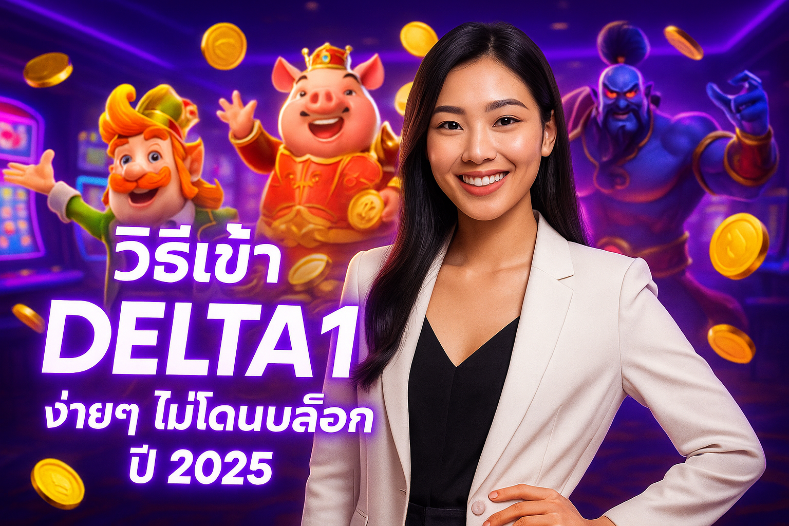 วิธีเข้า DELTA1 ง่ายๆ ไม่โดนบล็อก ปี 2025