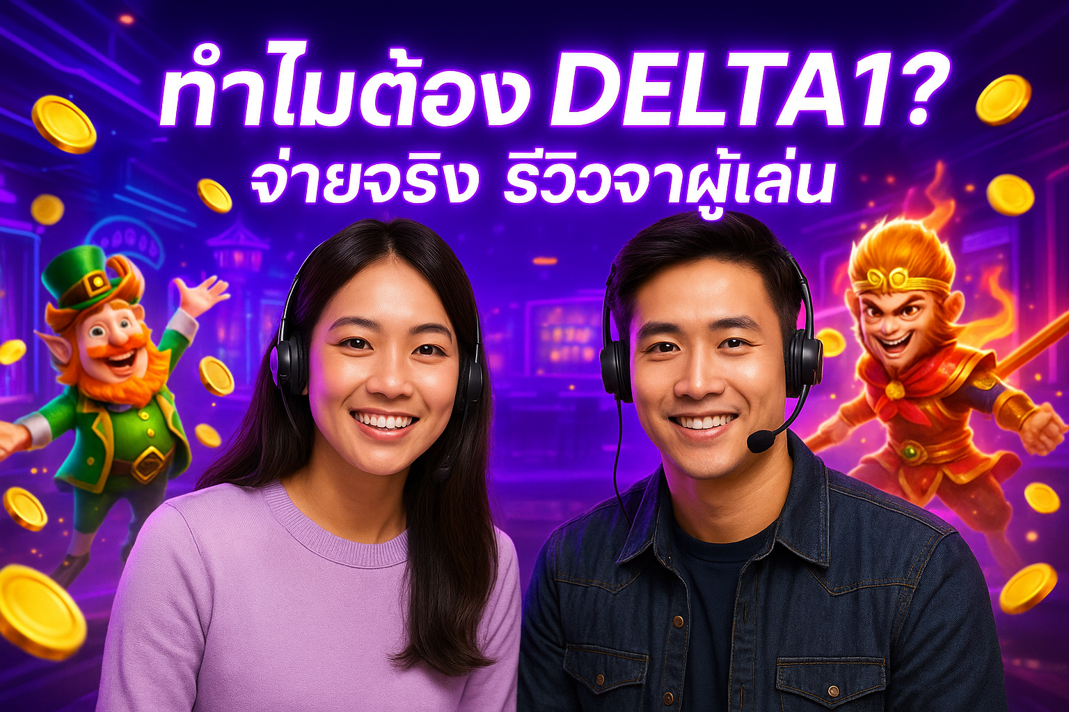 จ่ายจริง รีวิวจากผู้เล่น ทำไมต้อง DELTA1?