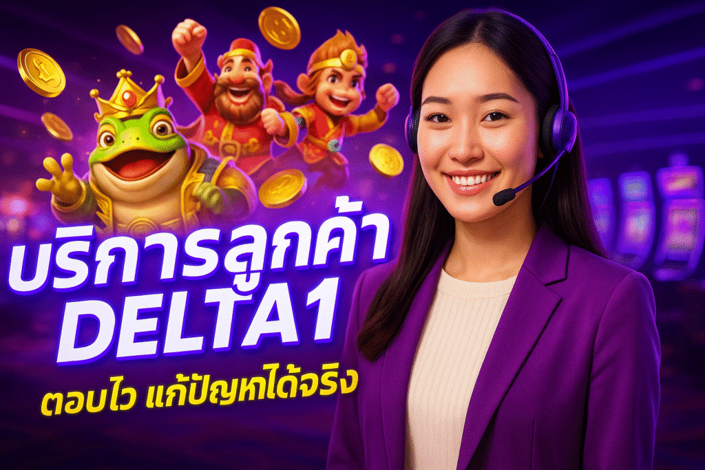 บริการลูกค้า DELTA1 ตอบไว แก้ปัญหาได้จริง