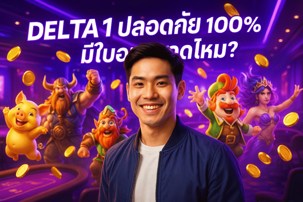 DELTA1 ปลอดภัย 100% มีใบอนุญาตไหม?